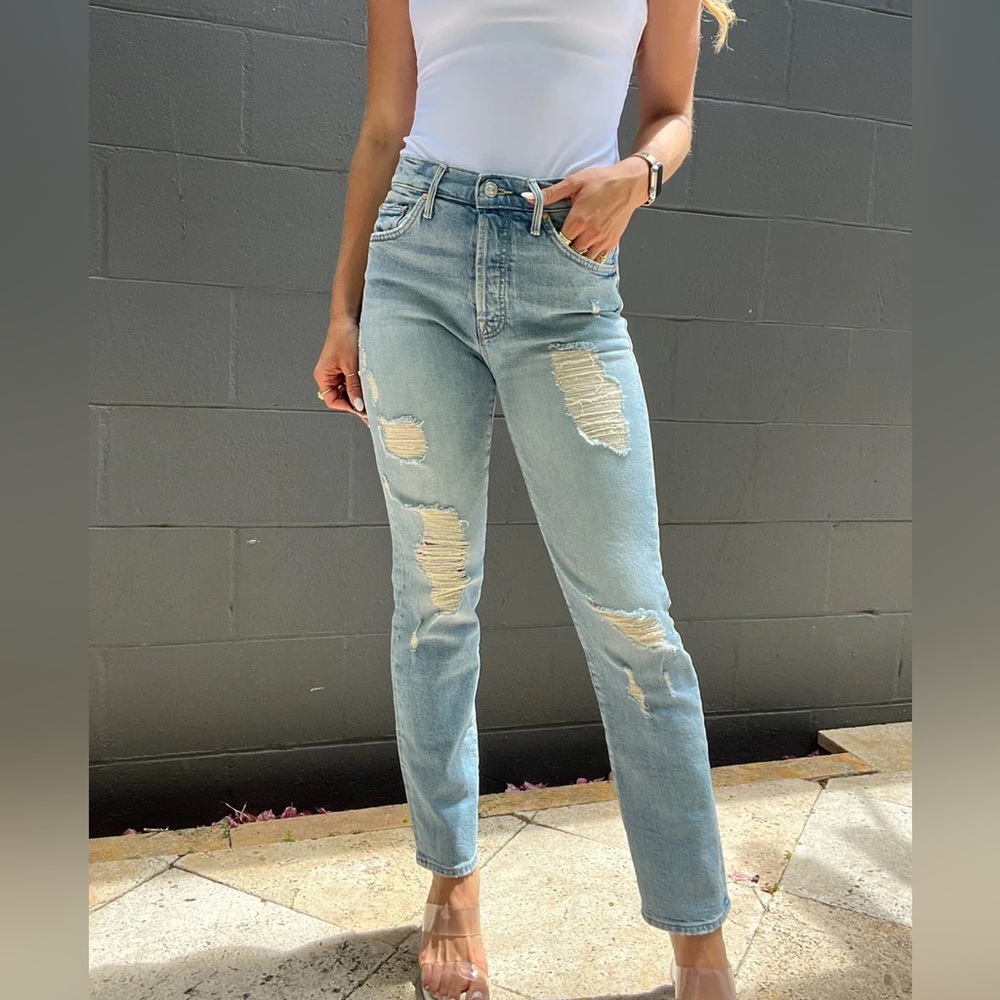 Mother Jeans THE TRICKSTER ANKLE 25